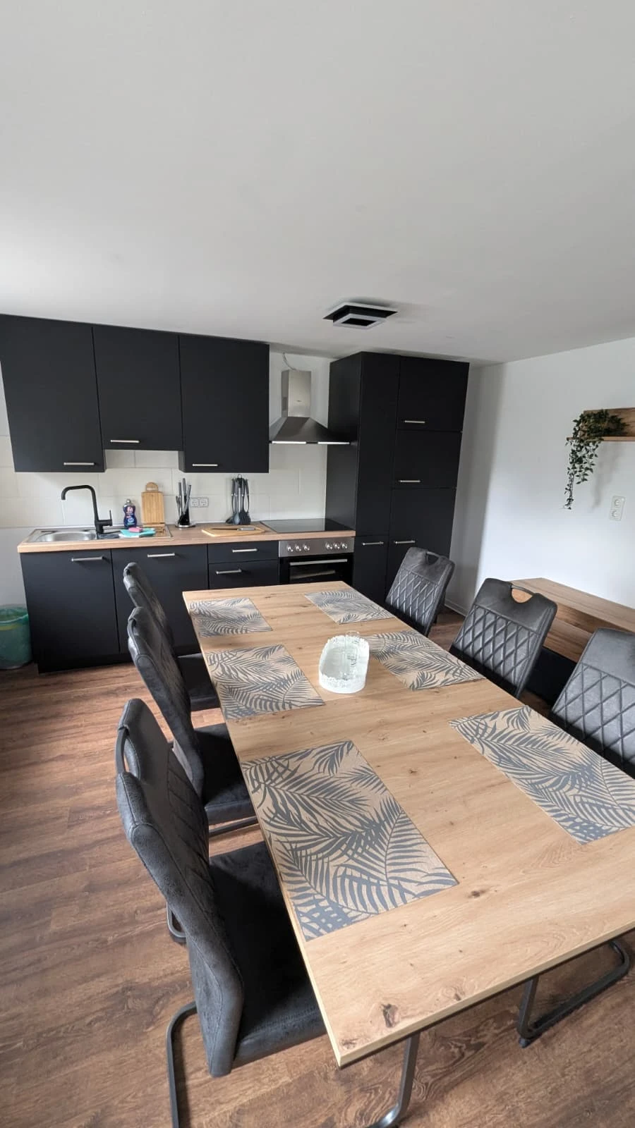 Küche und Essbereich der Ferienwohnung